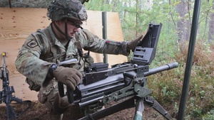 B-Roll: Soldiers train on the Mark 19 automatic grenade launcher in preparation for E2B