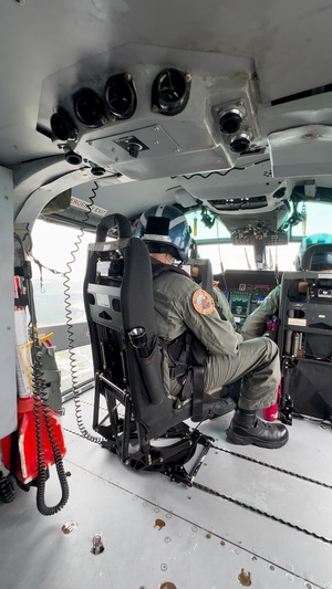 Coast Guard Air Station Savannah conducts area familiarization flight
