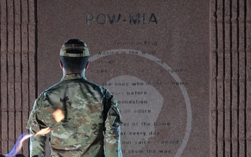 Holloman Airman stands vigil for National POW/MIA Recognition Day 2025