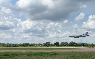 Partnership at Altitude: Air National Guard KC-135 conducts aerial refueling training with Royal Thai Air Force F-16