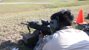 US Marines and Multinational Forces Conduct a Precision Fire Range