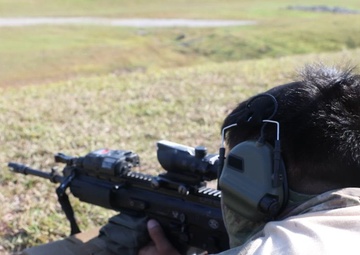 US Marines and Multinational Forces Conduct a Precision Fire Range