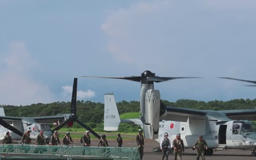 1st Marine Aircraft Wing, Japan Ground Self-Defense Force leaders visit JMSDF Kanoya Air Base