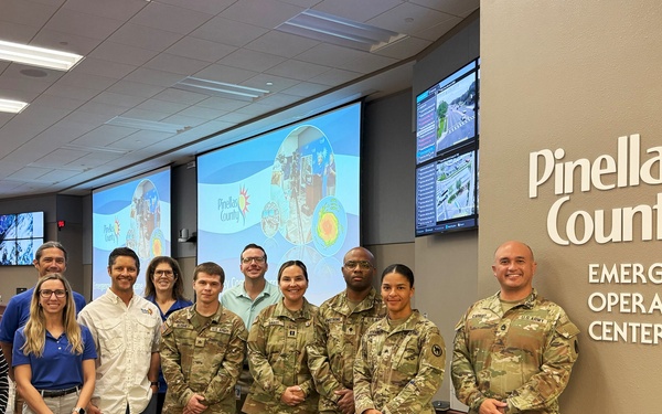 Public Affairs SME Exchange at the Pinellas County EOC