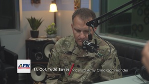 Lt. Col. Todd Eaves Vicenza Health Clinic Commander AFN Interview