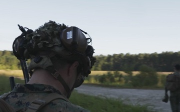 U.S. Marines with Advanced Infantry Training Battalion perform a kinetic first-person view drone range (B-Roll)