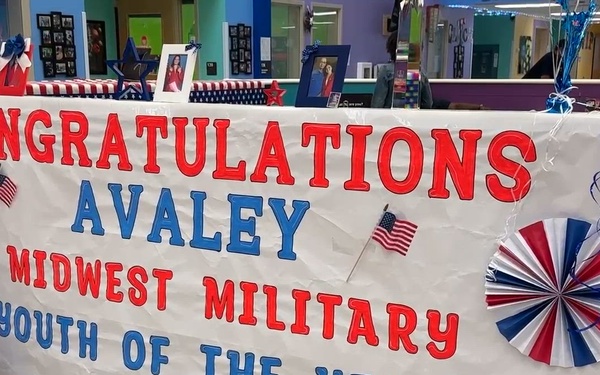 Avaley Shines at National Military Youth of the Year Competition