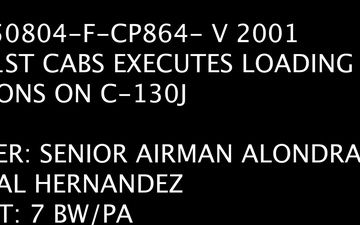21st CABS executes loading operations on C-130J