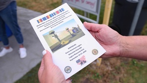 Global War on Terror Wall of Remembrance visits Iowa (B-Roll)