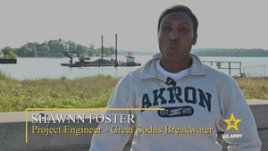 Repairing Great Sodus East Breakwater