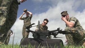 U.S. Marines in Okinawa Rehearse sUAS Operations