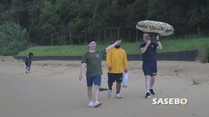 CFAS Religious Ministries Beach Cleanup COMREL