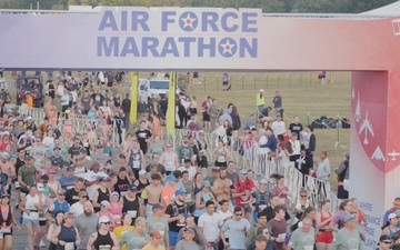 2025 Air Force Marathon B-roll