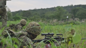 Orient Shield 25: JGSDF Small Arms training BROLL