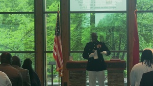Master Gunnery Sgt. White's Retirement