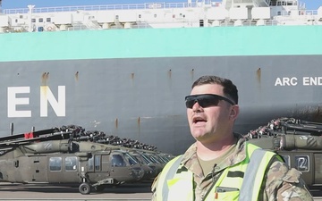 3rd Combat Aviation Brigade Port Operation