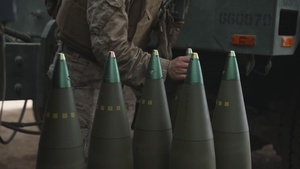 B-Roll: U.S. Marines with 1st Bn., 11th Marines conduct indirect fire artillery missions