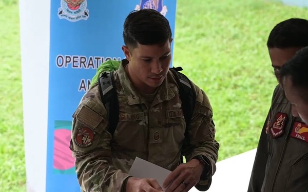 Pacific Angel 25-3 flying training exercise B-Roll