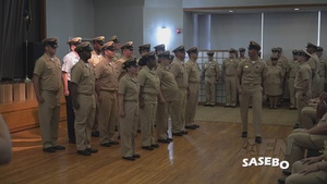 Sasebo Chief Pinning 2025