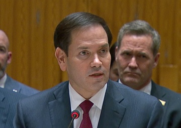 Secretary Rubio participates in a UN Security Council Ministerial Meeting on Ukraine