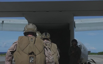 31st MEU | MRF conducts parachute operations