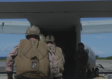31st MEU | MRF conducts parachute operations
