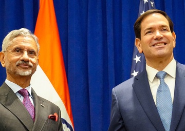 Secretary Rubio meets with Indian External Affairs Minister Subrahmanyam Jaishankar