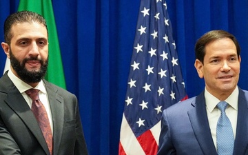 Secretary Rubio meets with Syrian President Ahmed al-Sharaa
