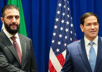 Secretary Rubio meets with Syrian President Ahmed al-Sharaa