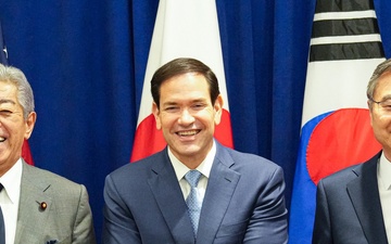 Secretary Rubio meets with Japanese Foreign Minister Iwaya Takeshi and ROK Foreign Minister Cho Hyun