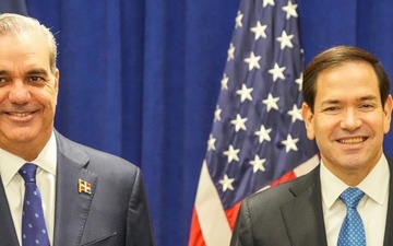Secretary Rubio meets with Dominican President Luis Abinader