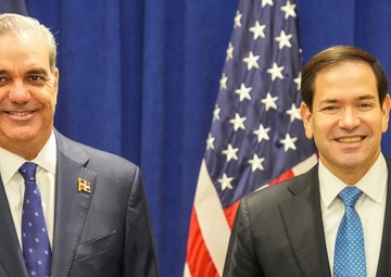 Secretary Rubio meets with Dominican President Luis Abinader