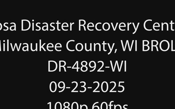 Wauwatosa Disaster Recovery Center - BROLL