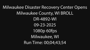 Milwaukee Disaster Recovery Center - BROLL