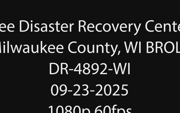 Milwaukee Disaster Recovery Center - BROLL