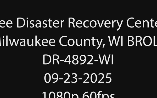 Milwaukee Disaster Recovery Center - BROLL