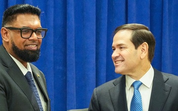 Secretary Rubio meets with Guyanese President Irfaan Ali