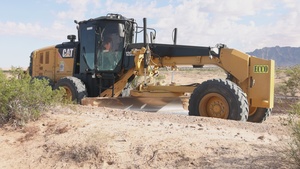 JTF-SB Marines conducts roadway maintenance