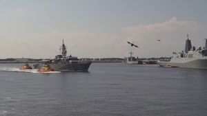 UNITAS 2025: Japan's JS Shimakaze (TV 3521) and JS Kashima (TV 3508) in Naval Station Mayport
