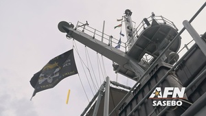USS Chief at Sasebo District Autumn Festival 2025
