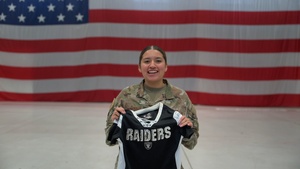 Staff Sgt. Jacqueline Cisne Morales – Raiders Shout-out