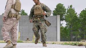 Marines with Infantry Training Battalion participate in a training event (B-Roll)