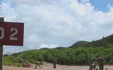 U.S. Marines with 9th Engineer Support Battalion conduct explosive ordinance disposal training for Resolute Dragon 25 