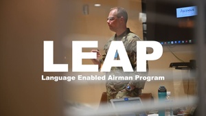 Intelligence officer highlights Language Enabled Airmen Program