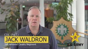 2nd Cavalry Regiment Alumni Col. Ret. Jack Waldron