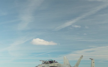 USS Gerald R. Ford sailed under NATO command in Neptune Strike 25-3 (B-ROLL)