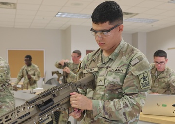 Small arms/ towed artillery repairers train to support the warfighter