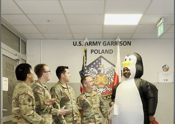 Pedro the Penguin Promotes Preparedness at Camp Kościuszko