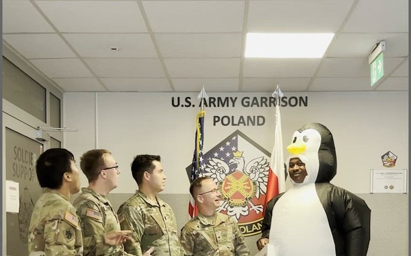 Pedro the Penguin Promotes Preparedness at Camp Kościuszko