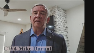 CW4 Mike Durant Reception Address